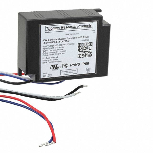 LED40W230-054-C0700-LT Thomas Research Products  LED Drivers